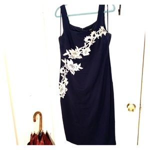 Navy JAX cocktail dress